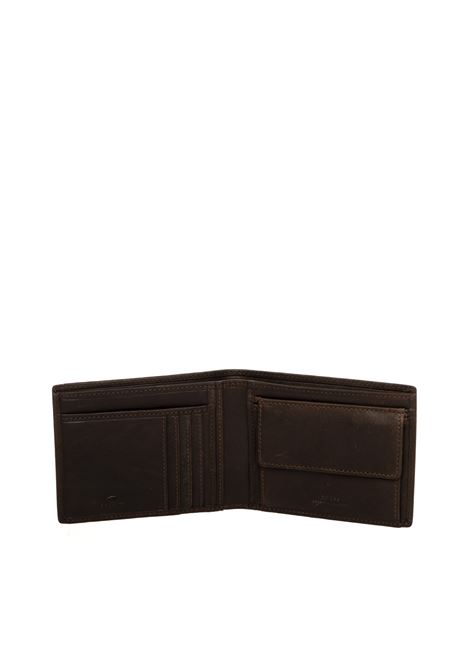 dark brown roma wallet GUESS | SMROVL LEA20ROMA-DKB